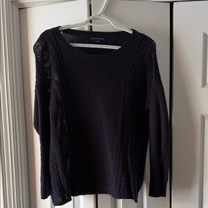 American Eagle Outfitters Dark Knit Sweater